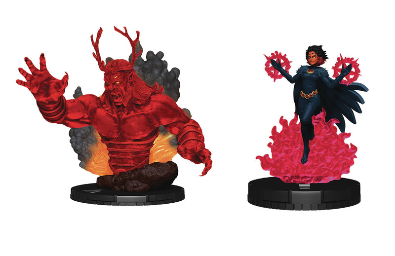 DC HEROCLIX ICONIX TRIGUN & RAVEN