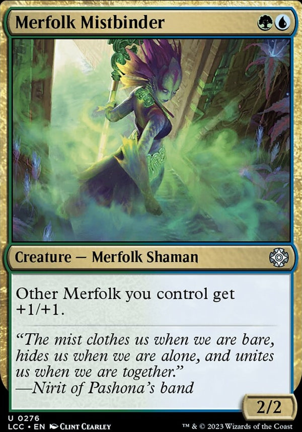 Merfolk Mistbinder [#0276 Reprint] (LCC-U)