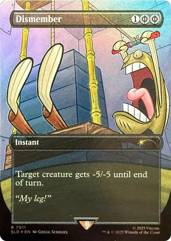 Dismember [ #7011 ] (SLD-R-FOIL)
