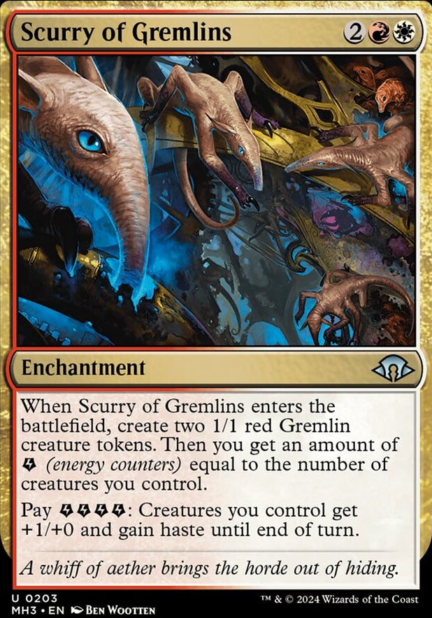 Scurry of Gremlins [#0203] (MH3-U-FOIL)