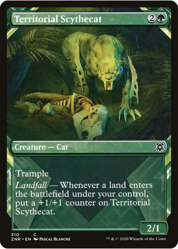 Territorial Scythecat [#310 Showcase] (ZNR-C)