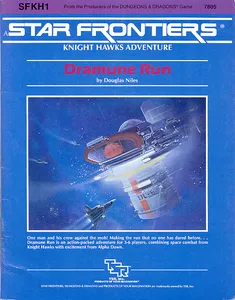 Star Frontiers RPG Knight Hawks Adventure - Dramune Run (USED)