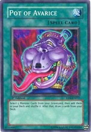 Pot of Avarice (EEN-EN037) Heavy Play 1st Edition