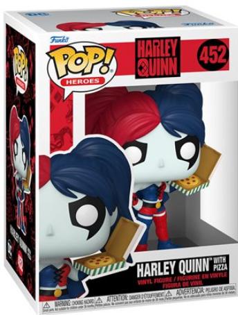 POP Figure: DC Harley Quinn Comic #0452 - Harley Quinn with Pizza