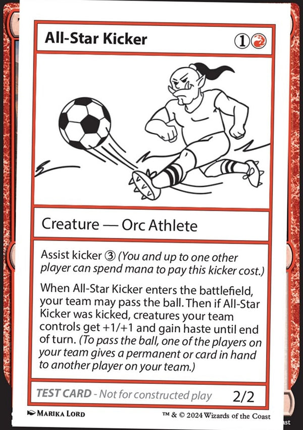 All-Star Kicker [#0321 Playtest] (MB2-R)