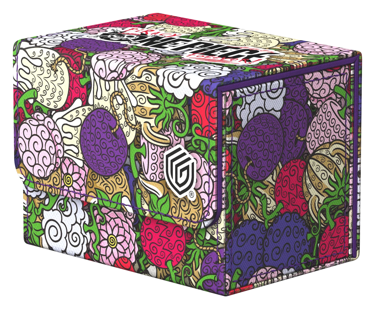 Ultimate Guard: Deck Case - Sidewinder 80+ XenoSkin -  Netflix One Piece: Devil Fruit Pattern