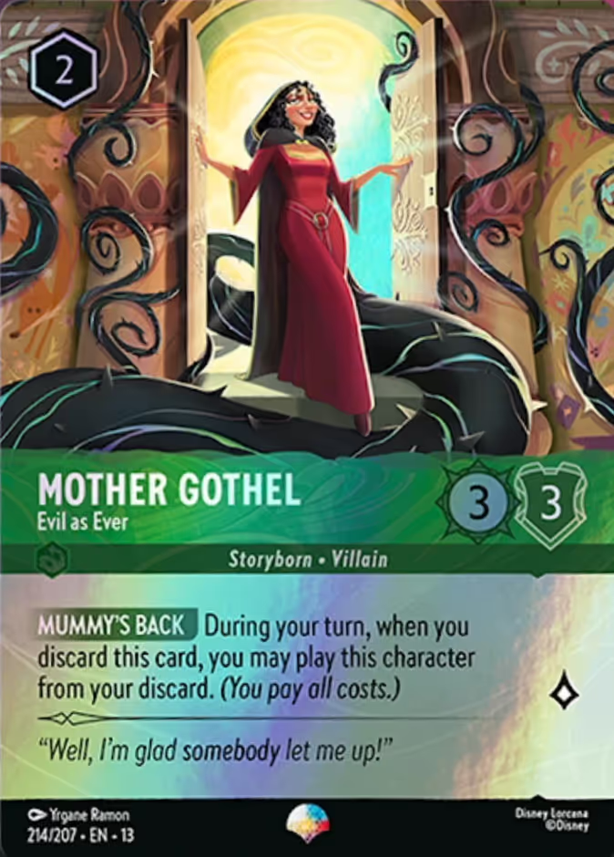 Mother Gothel - Evil as Ever (214/204 - Attack of the Vine!) Epic