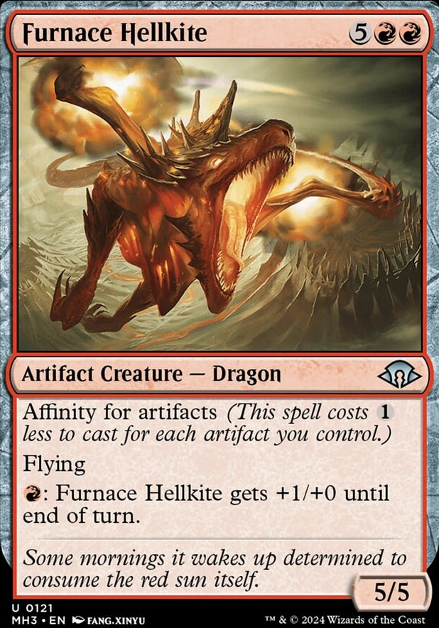 Furnace Hellkite [#0121] (MH3-U)