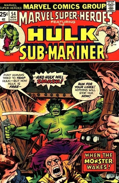 Marvel Super-Heroes (1967) #33, 39, 42, 47, 50, 51, 54, 62, 65, 67-70, 75, 80 (Comic Bundle)