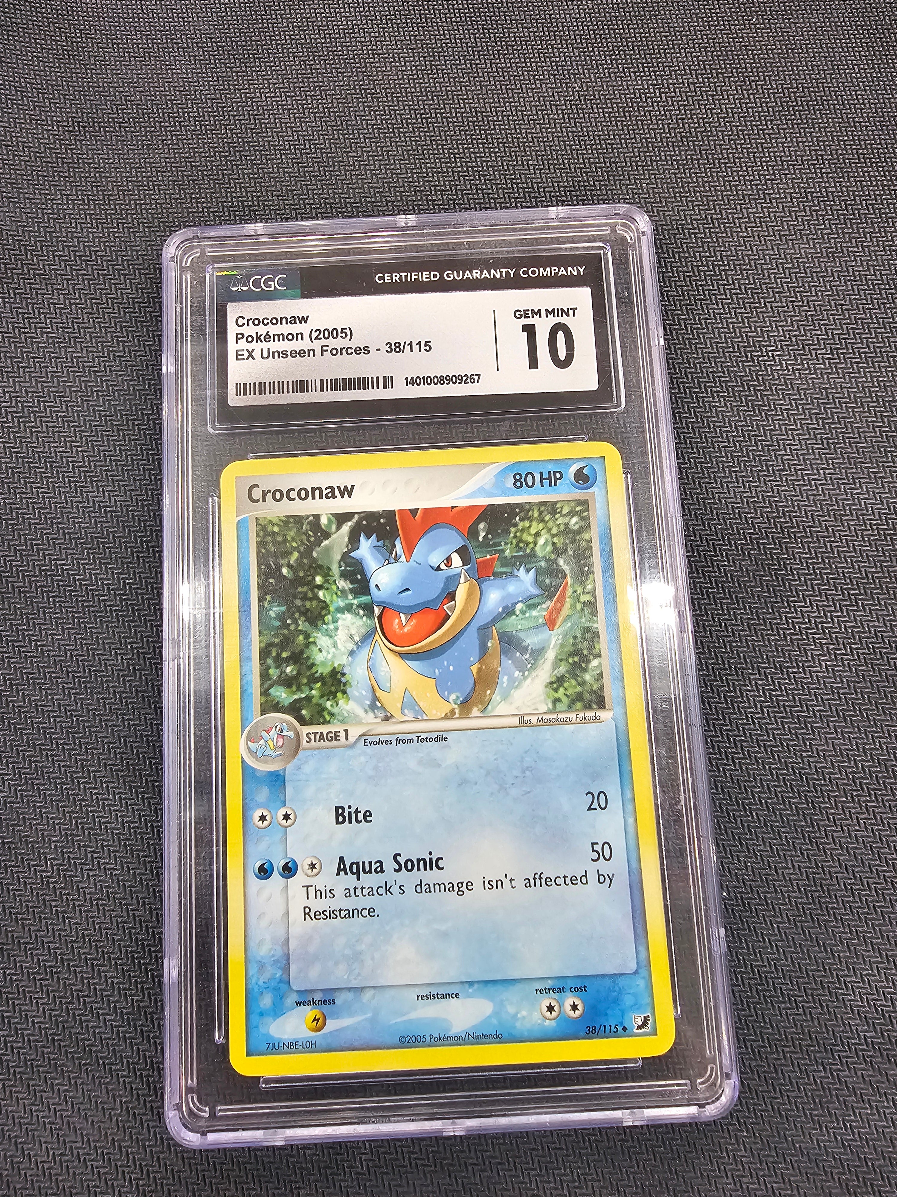 Croconaw 38/115 - (Graded -  CGC 10)