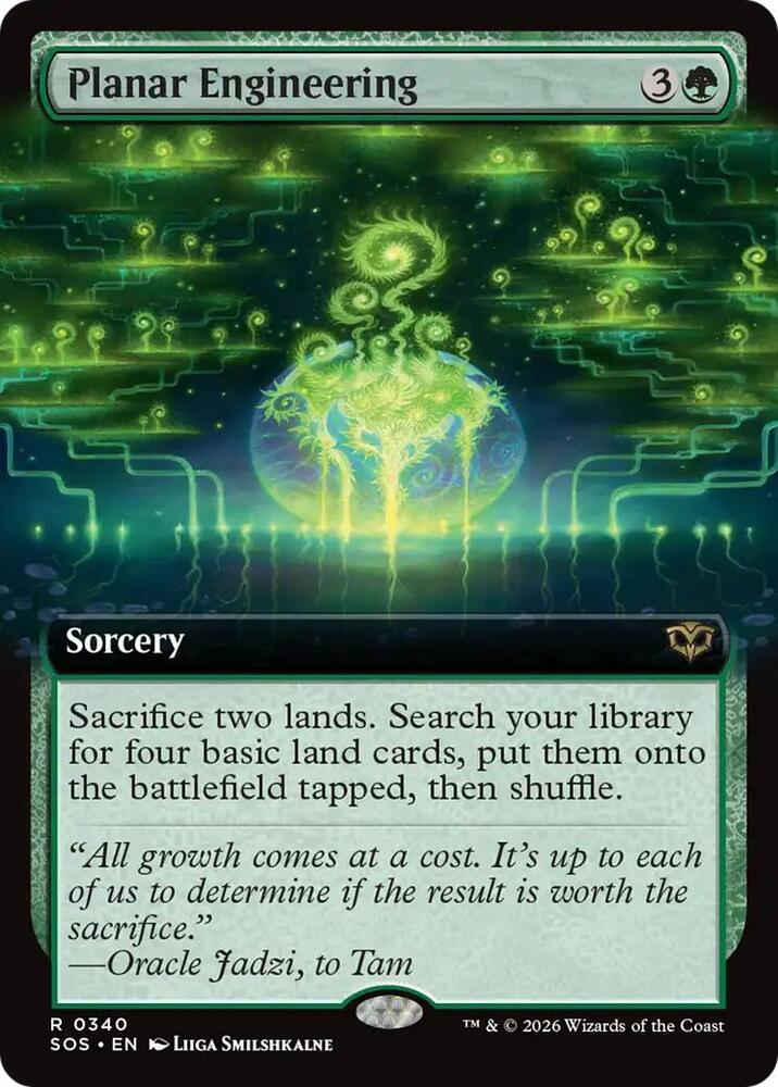 Planar Engineering [ #0340 Extended Art ] (SOS-R)
