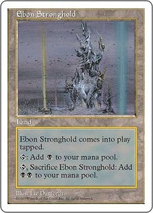 Ebon Stronghold (5ED-U)