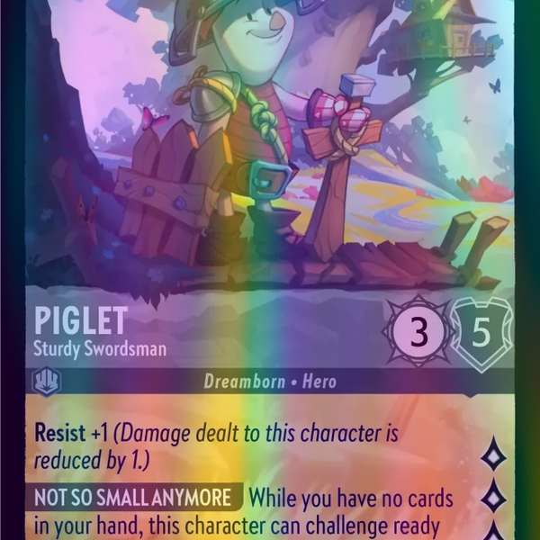 Piglet - Sturdy Swordsman (Ursula's Return 191/204) Legendary