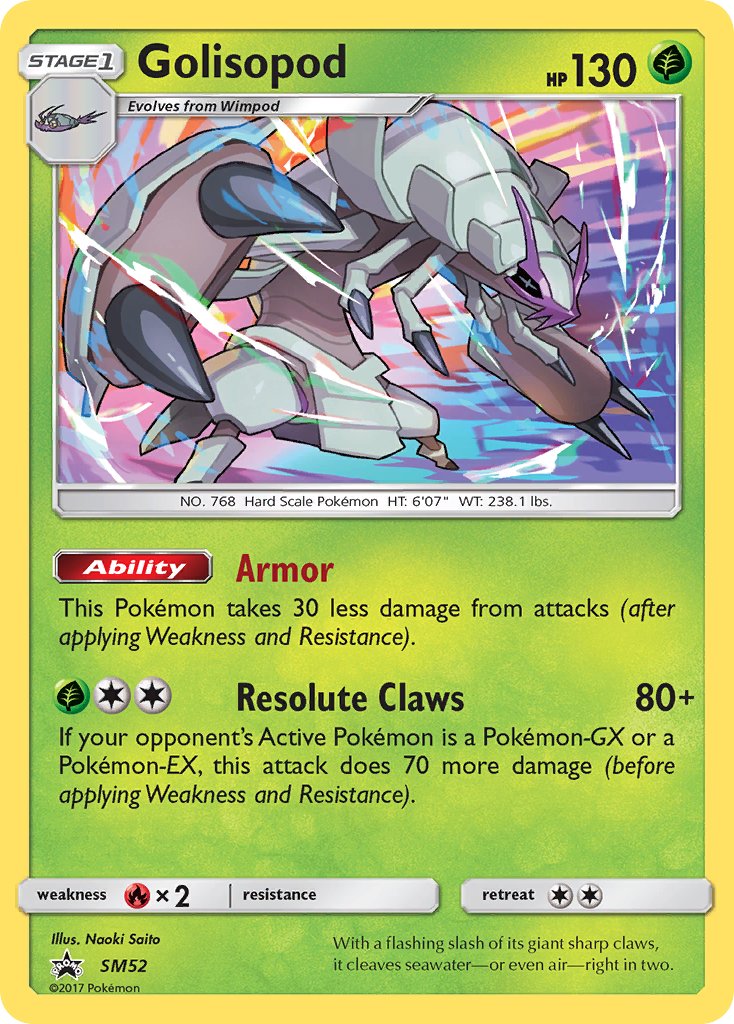 Golisopod - SM52 (SM:PR) Promo - Near Mint Holofoil