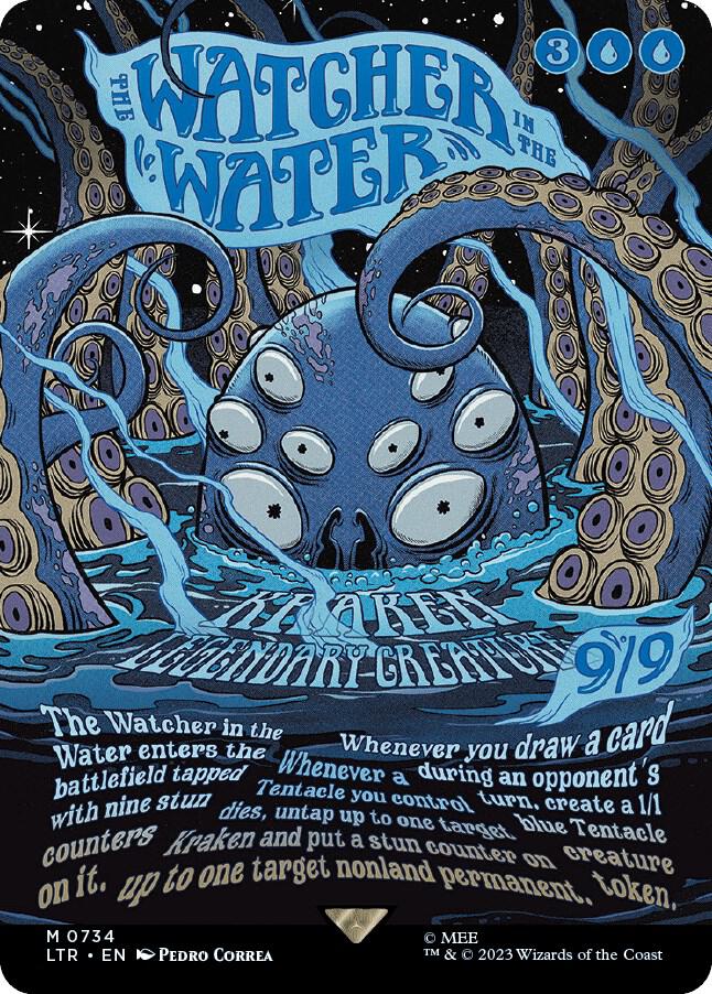 The Watcher in the Water [#0734 Borderless Poster] (LTR-M-FOIL)