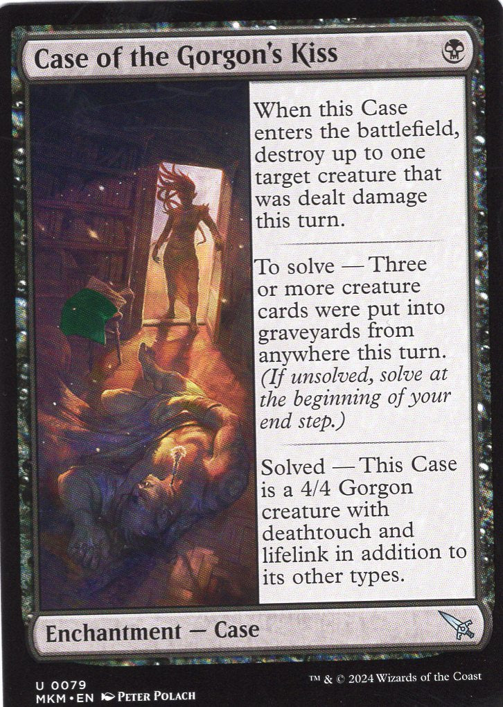 Case of the Gorgon's Kiss [#0079-Green] (MKM-U)