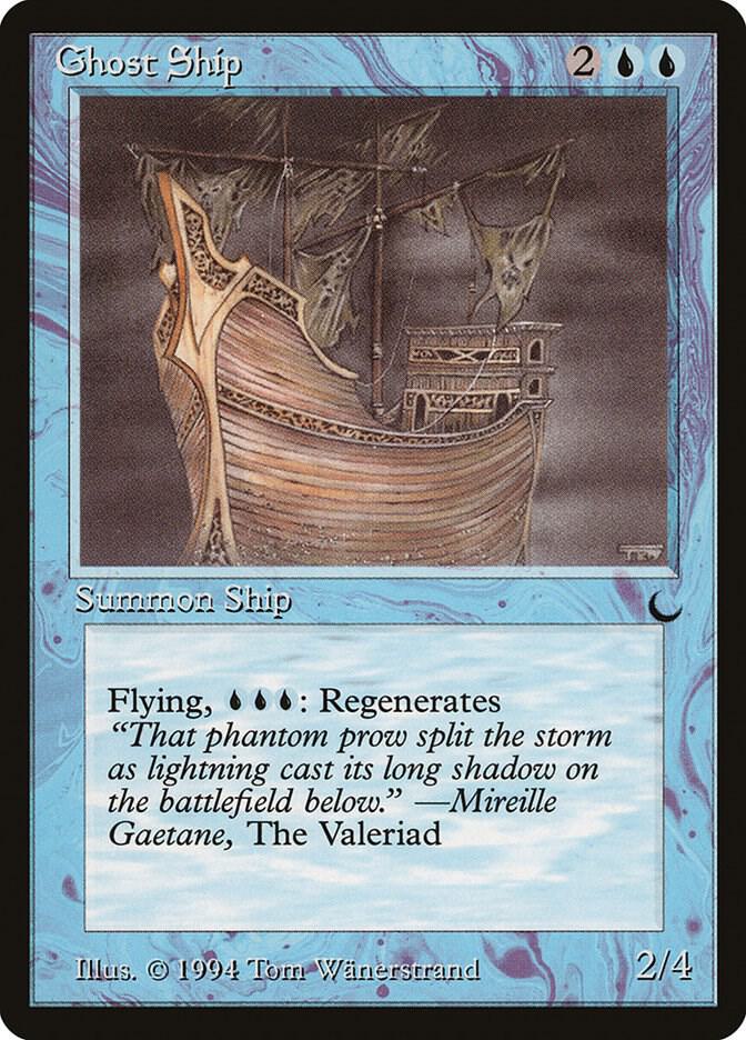 Ghost Ship (DRK-C) Moderately Played