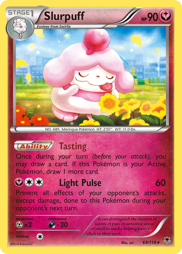 Slurpuff - 069/119 (PHF) Holo Rare - Near Mint Holofoil