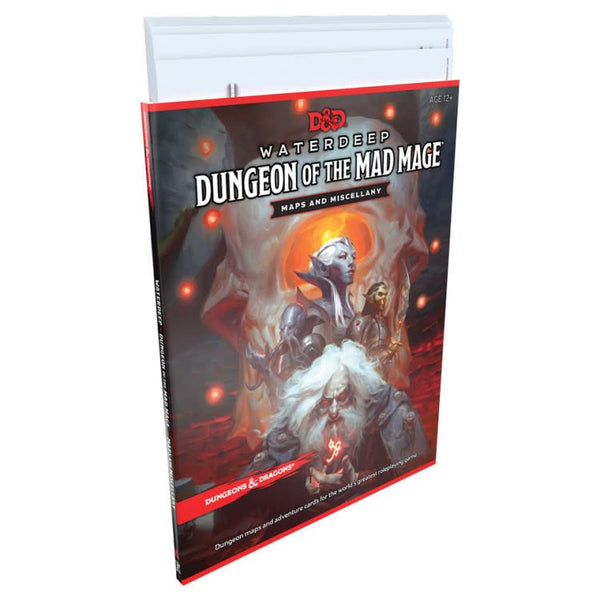 D&D 5E: Adventure 09 - Waterdeep: Dungeon of the Mad Mage - Map Pack (USED)