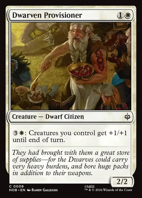 Dwarven Provisioner [ #0009 ] (HOB-C)