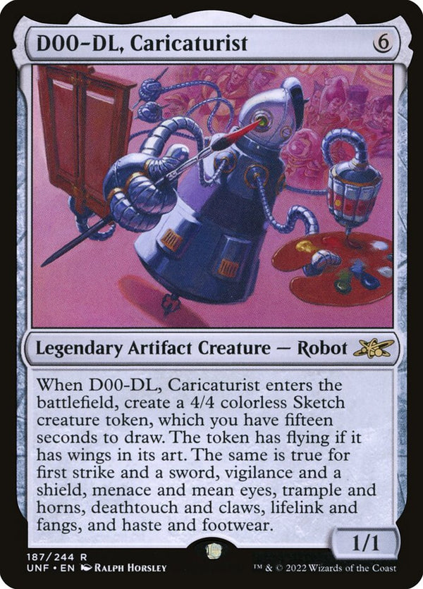 D00-DL, Caricaturist (UNF-R-FOIL)