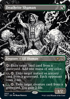 Deathrite Shaman [#2012 Extended Art] (SLC-R)