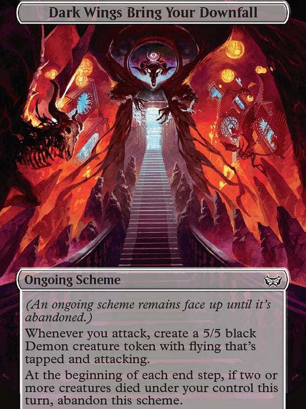 Dark Wings Bring Your Downfall [#0332 Scheme] (DSC-C)