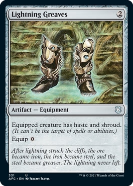 Lightning Greaves [ #0331 ] (AFC-U)