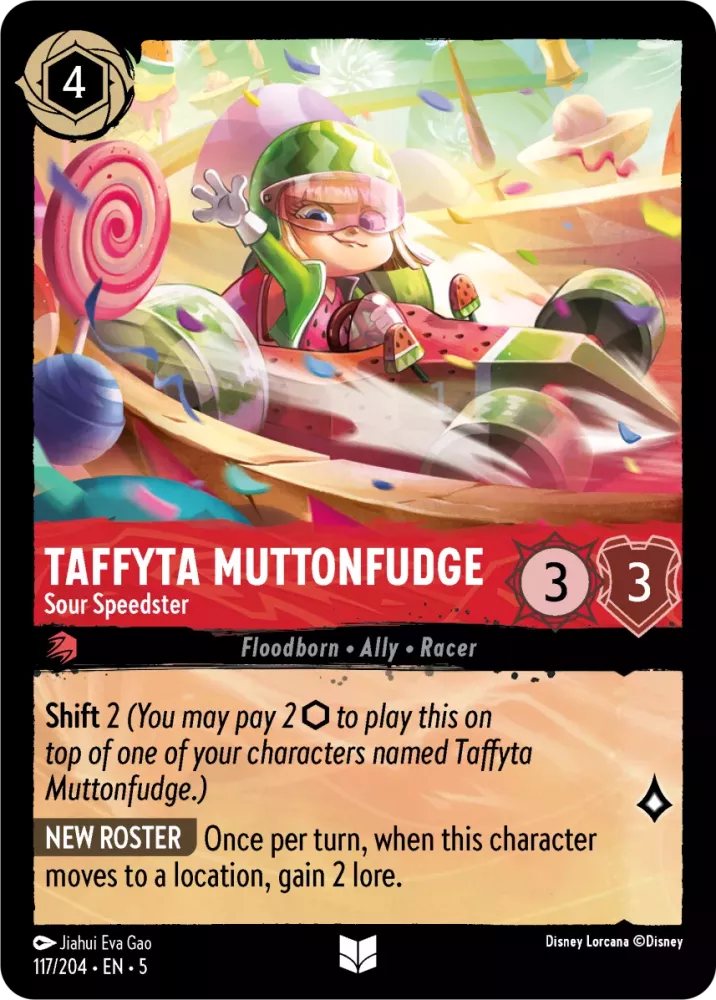 Taffyta Muttonfudge - Sour Speedster (Shimmering Skies 117/204) Uncommon - Near Mint