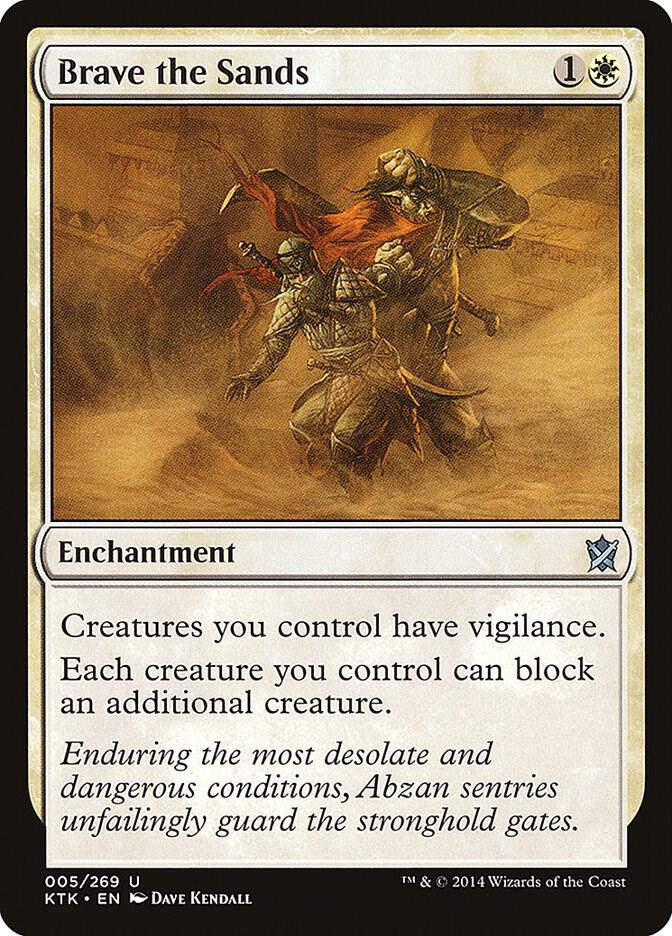 Brave the Sands (KTK-U) Moderate Play