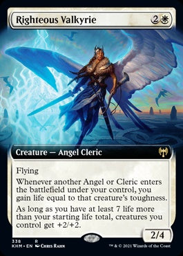 Righteous Valkyrie [Extended Art #338] (KHM-R)