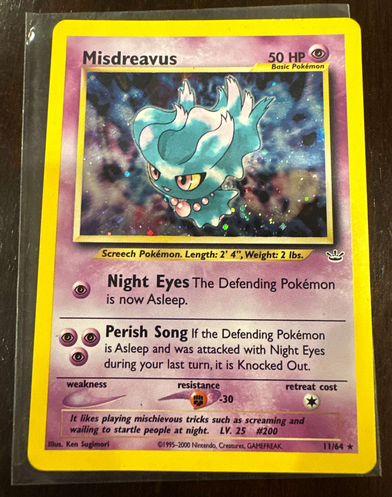 Misdreavus (11/64) Near Mint Unlimited