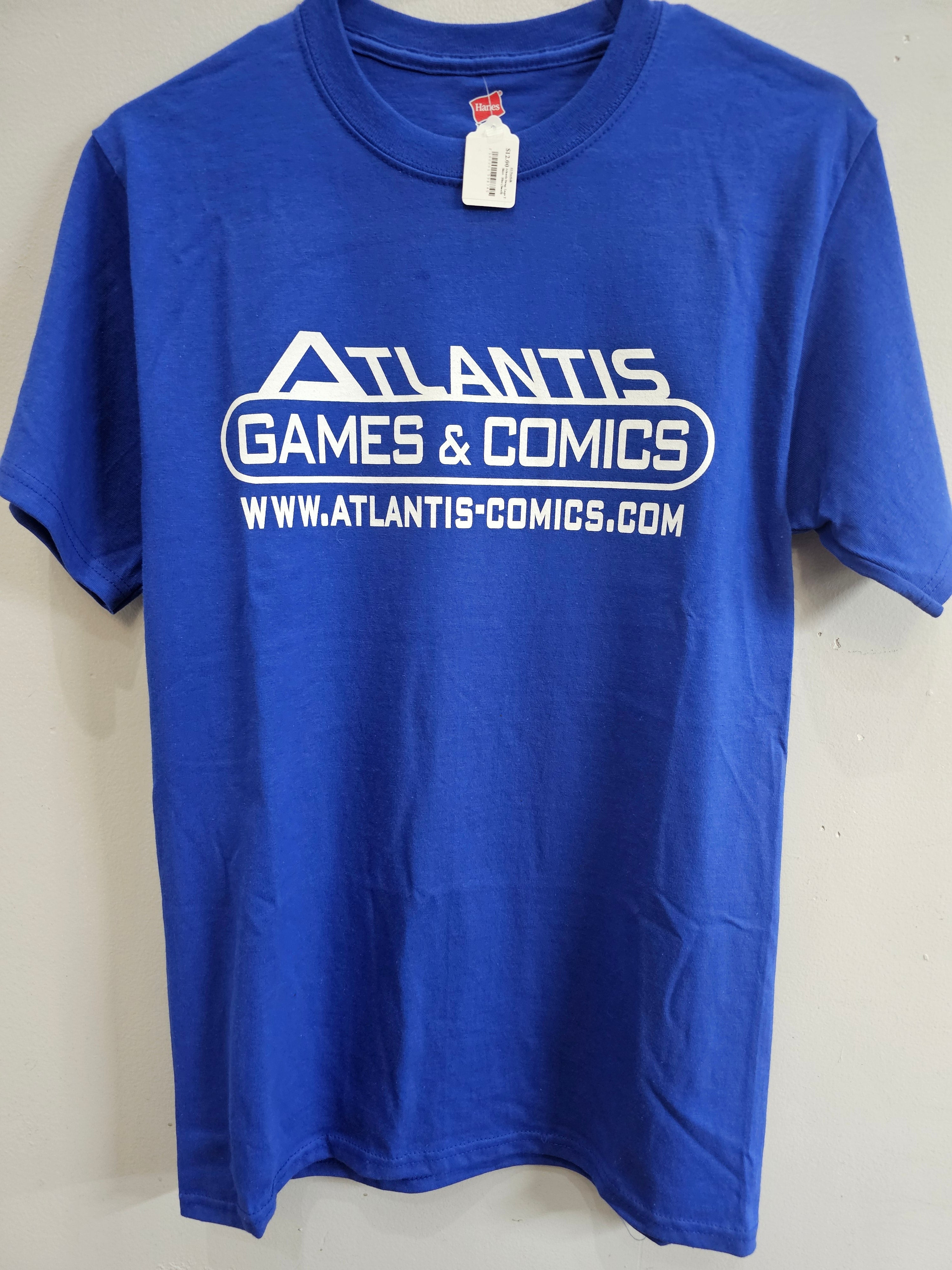 Atlantis Swag: Logo T-Shirt - Blue (Small)