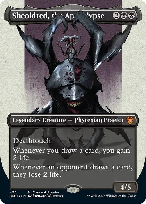Sheoldred, the Apocalypse [Concept Praetor #435] (DMU-M-FOIL)