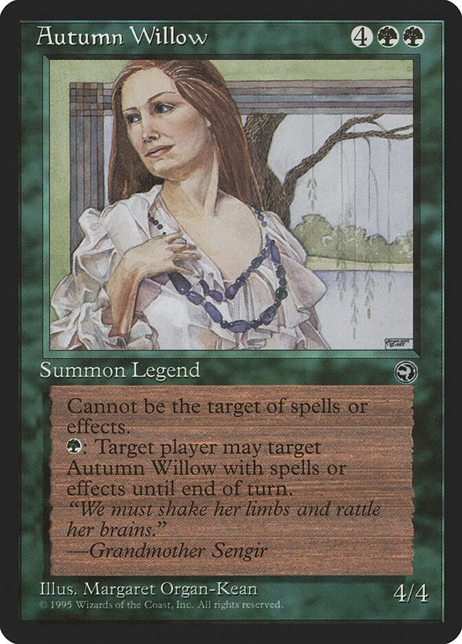Autumn Willow (HML-R) Moderately Played