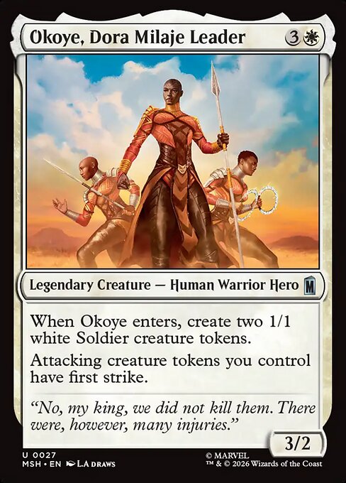 Okoye, Dora Milaje Leader [ #0027 ] (MSH-U)