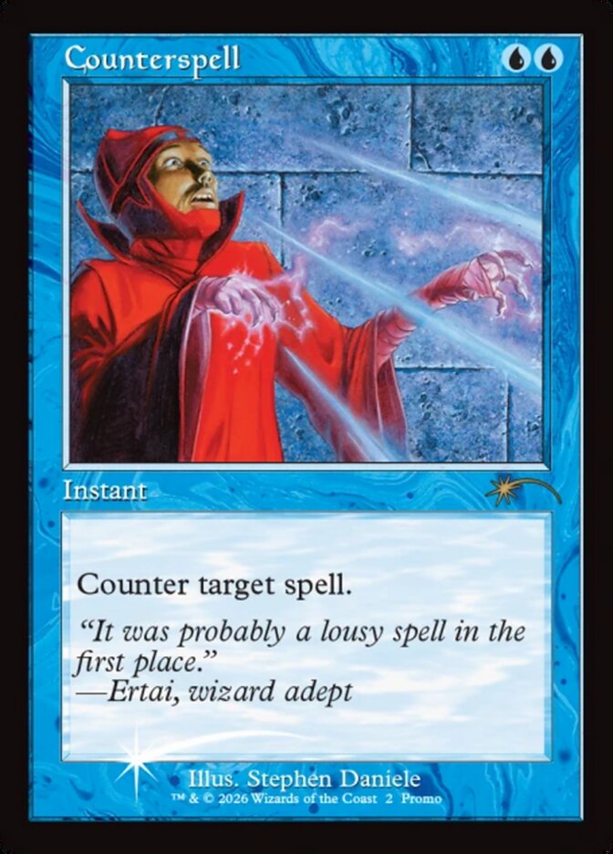 Counterspell [ #0004 Retro Frame ] (PF26-R)