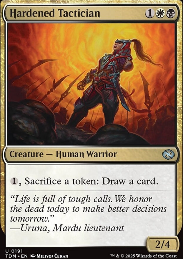 Hardened Tactician [ #0191 ] (TDM-U)