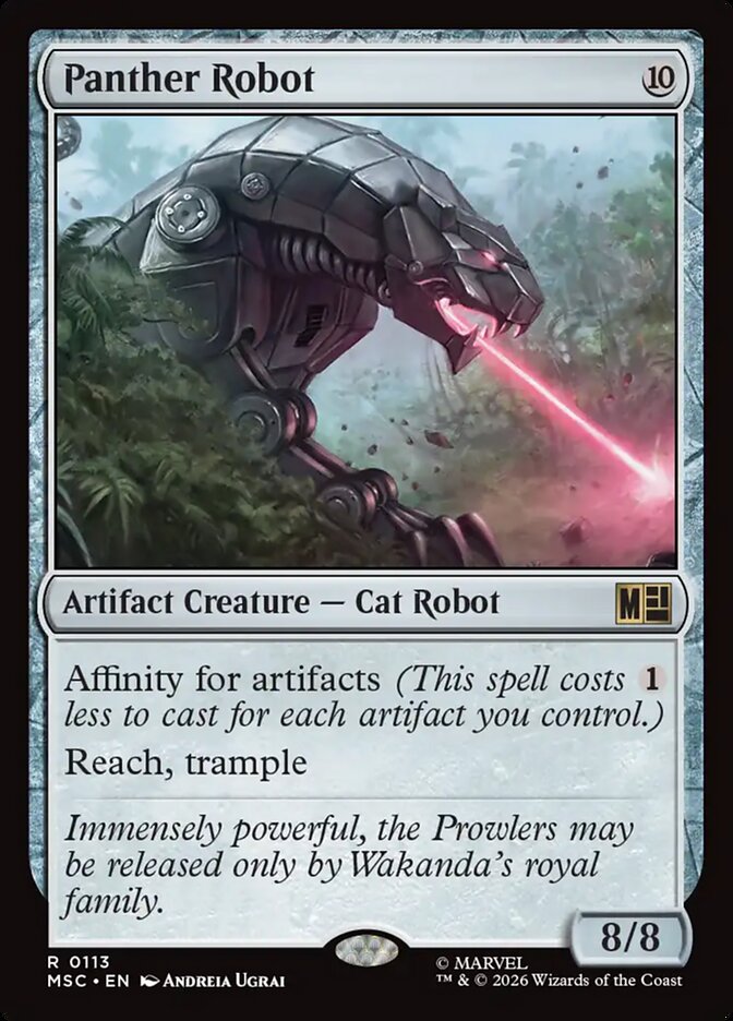 Panther Robot [ #0113 Surge Foil ] (MSC-R)