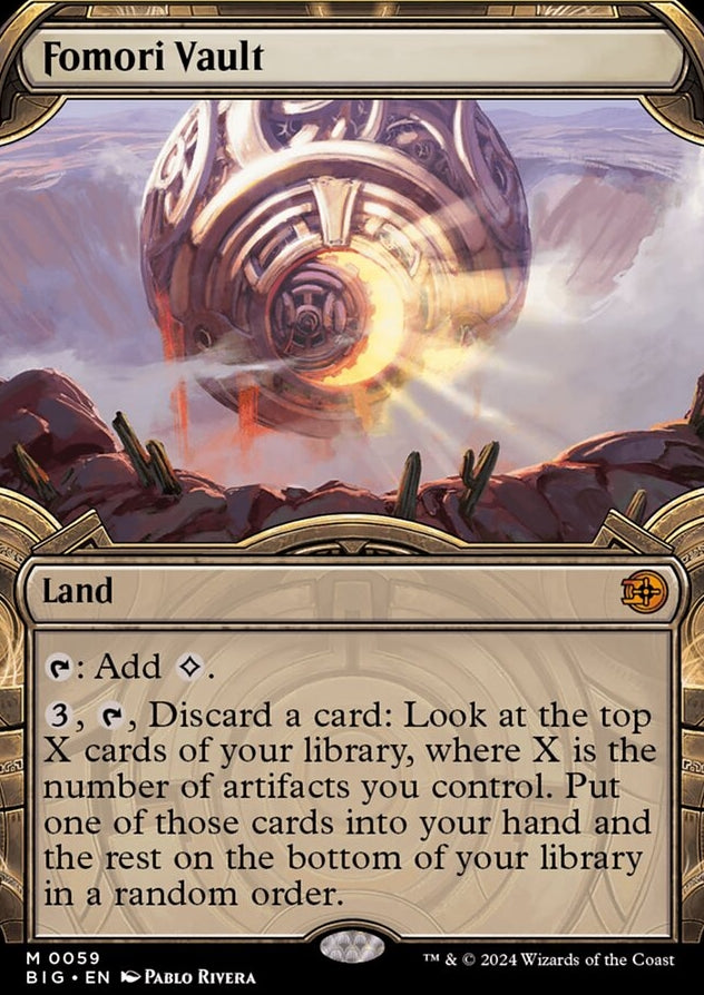 Fomori Vault [#0059 Vault Frame] (BIG-M-FOIL)