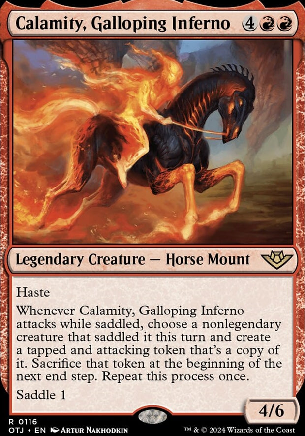 Calamity, Galloping Inferno [#0116] (OTJ-R-FOIL)