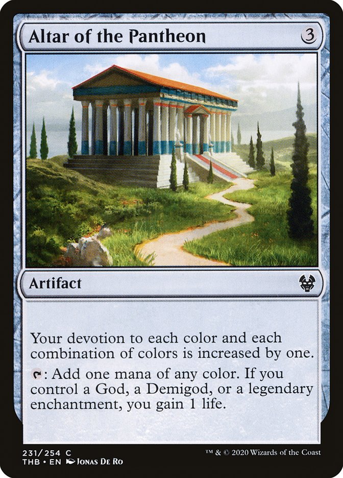 Altar of the Pantheon (THB-C-FOIL)