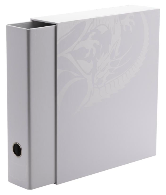 Dragon Shields: Sanctuary Slipcase Binder - White