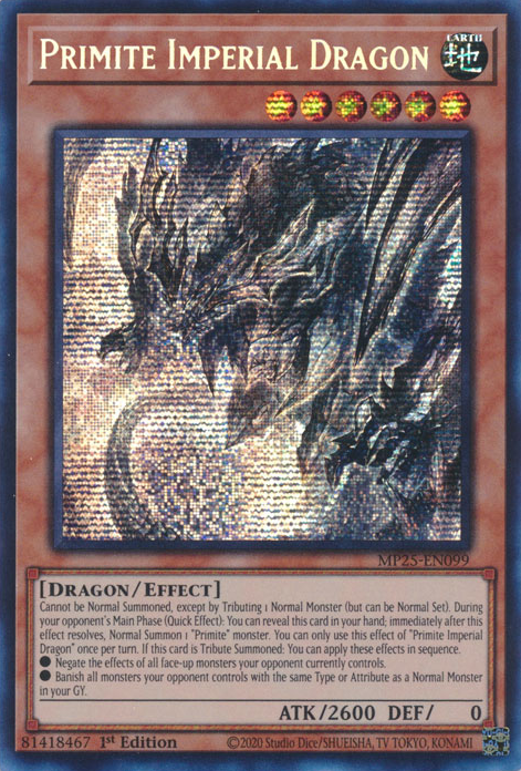 Primite Imperial Dragon (MP25-EN099)