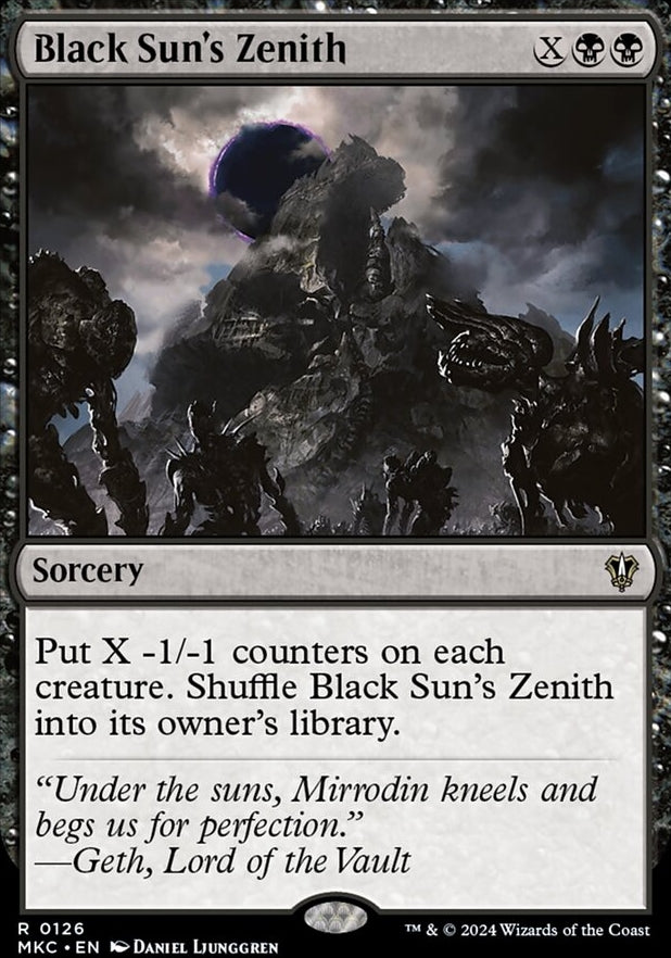 Black Sun's Zenith [