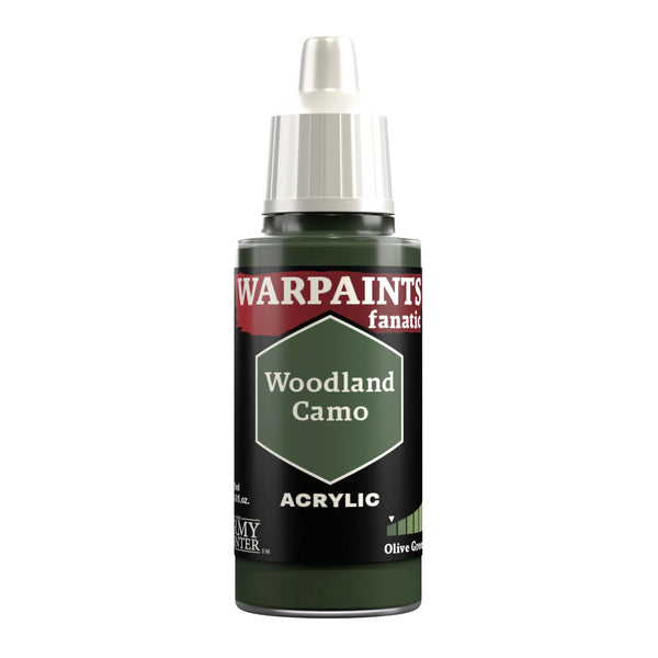 The Army Painter: Warpaints Fanatic - Woodland Camo (18ml/0.6oz)