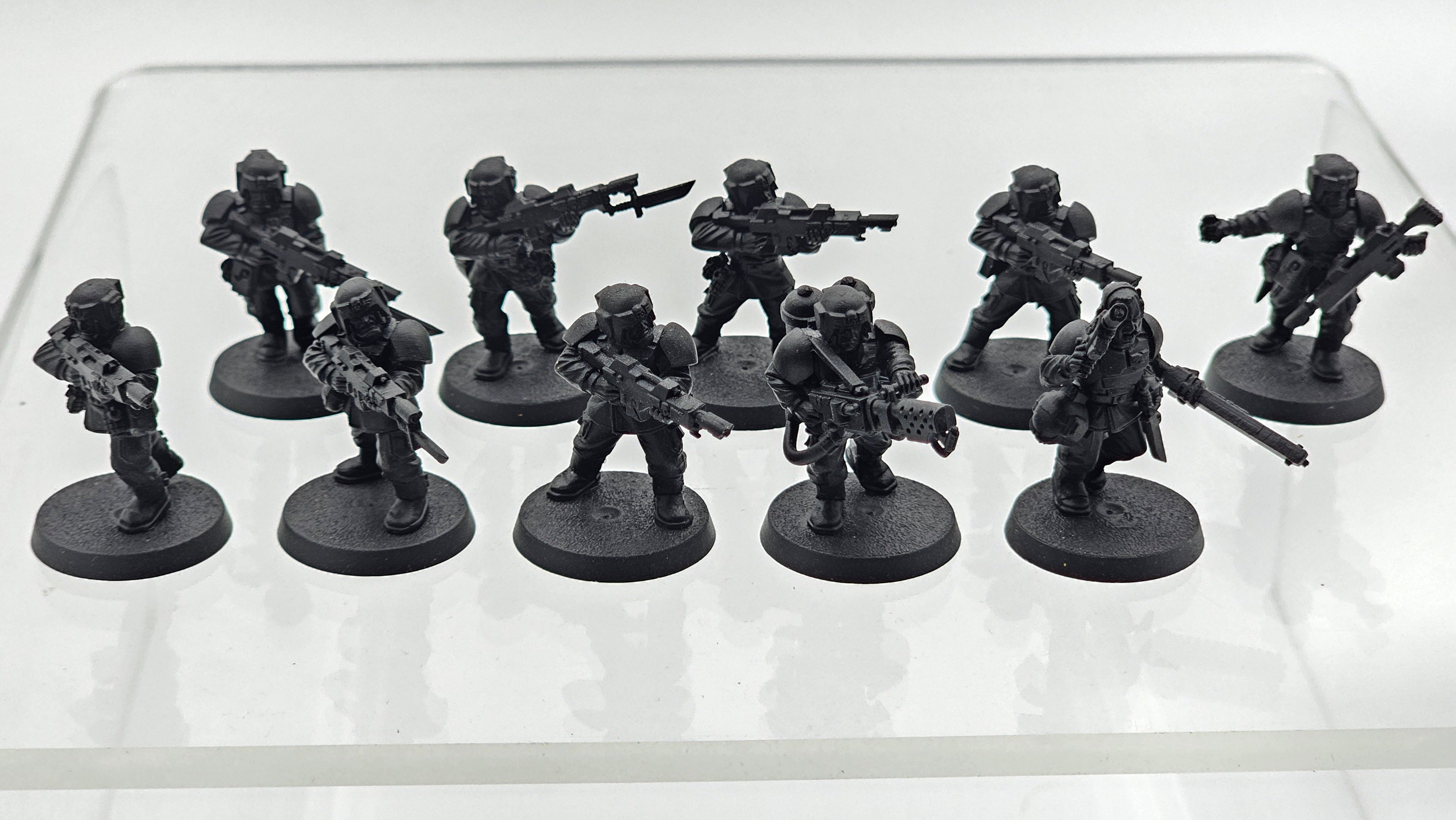 40K: Astra Militarum - Cadian Infantry Squad (OOP) (USED)