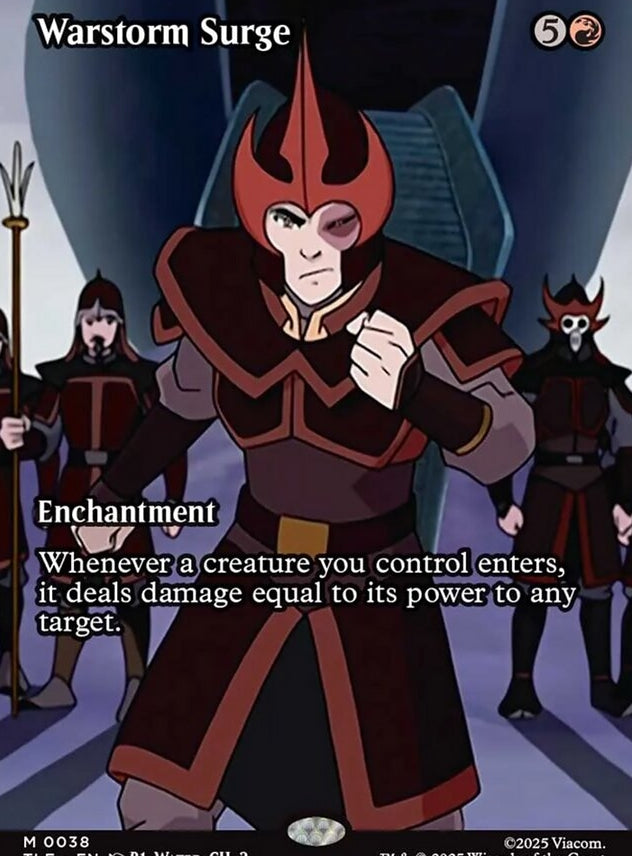 Warstorm Surge [ #0038 Borderless ] (TLE-M)