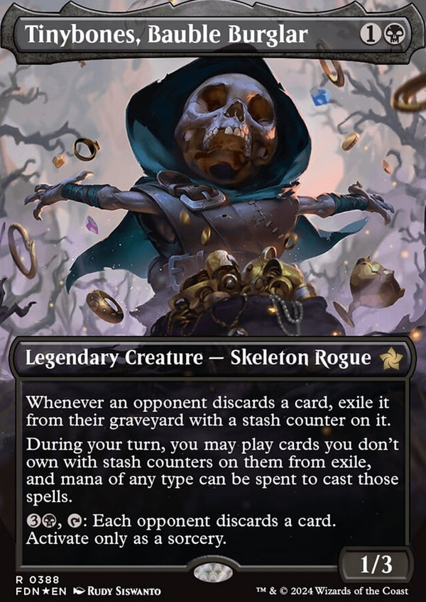 Tinybones, Bauble Burglar [#0388 Mana Foil] (FDN-R)