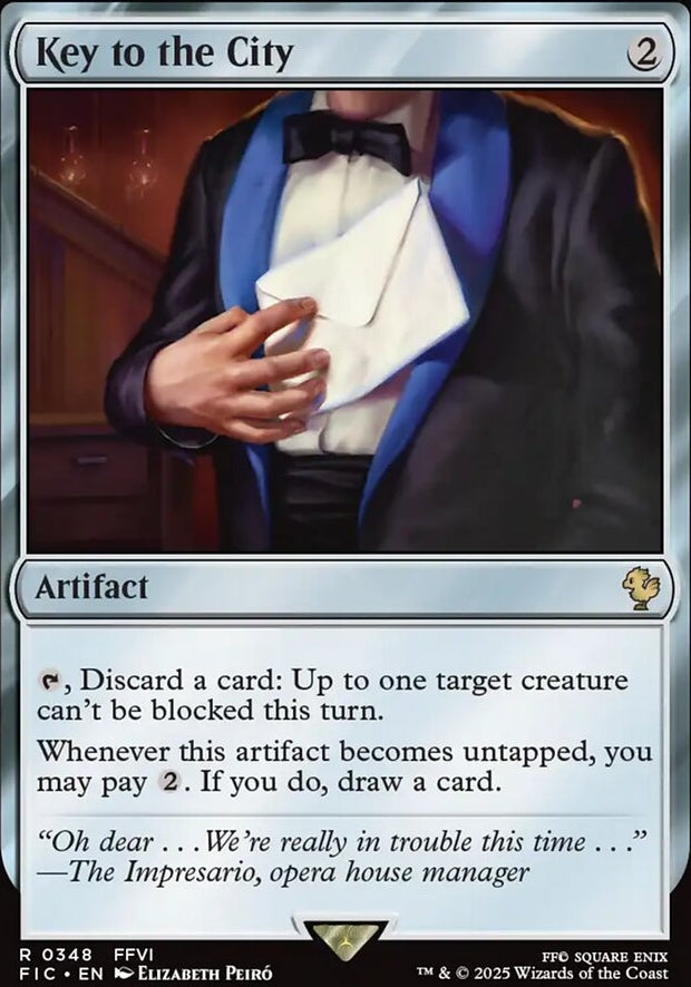 Key to the City [ #0348 ] (FIC-R)